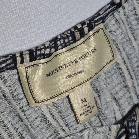 Anthropologie Medium Women's Midi Tank fit and flare dress Moulinette Soeurs - Picture 7 of 10